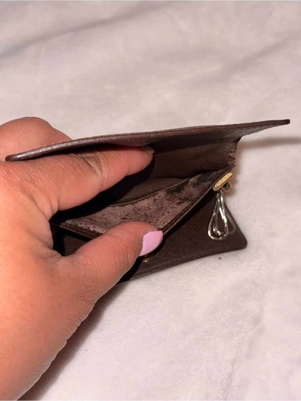 Louis Vuitton Damier Ebene Key Holder TH1309